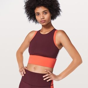 NWT Lululemon Kick Serve Sweat Sports Bra Size 2